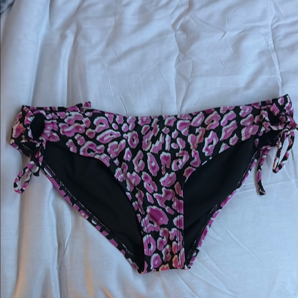 Pink Leopard Bikini Bottom